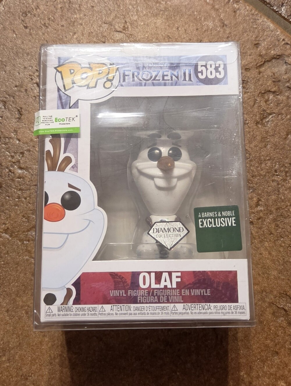 Funko Pop! Disney Frozen II Olaf #583 Diamond Collection